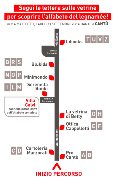 Alfabeto del Legnamée Alfabeto del Legnamée